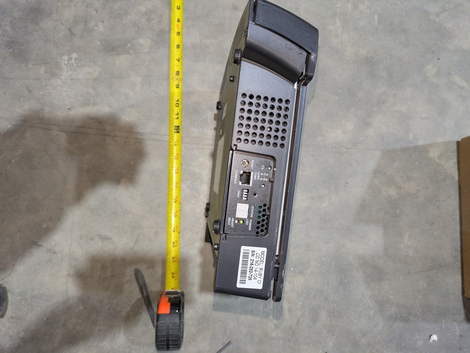 RUBY CI 14-104 Verifone Commander Lite