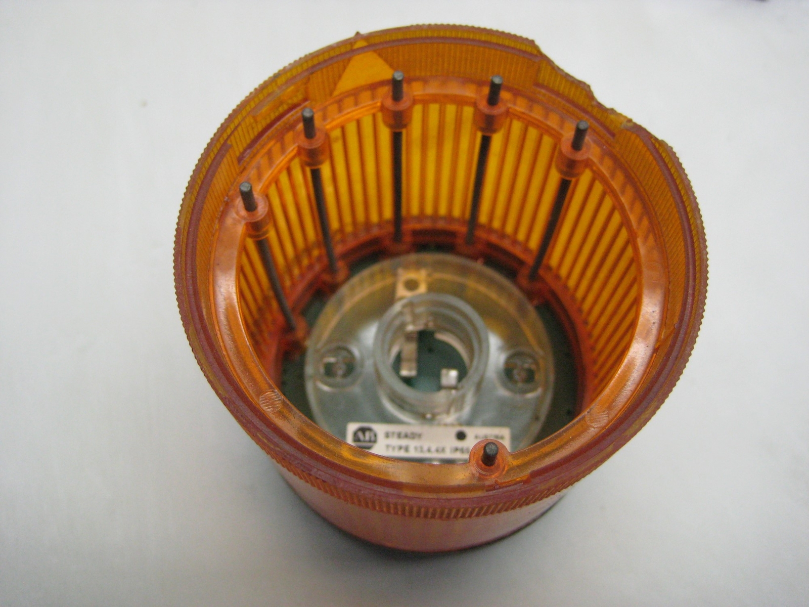 ALLEN BRADLEY 855T-B24DN5 SER.B AMBER STACK LIGHT AS PICTURED UNMP