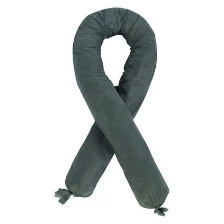 Condor-Absorbent Sock, Gray, 12 gal., PK12|118573