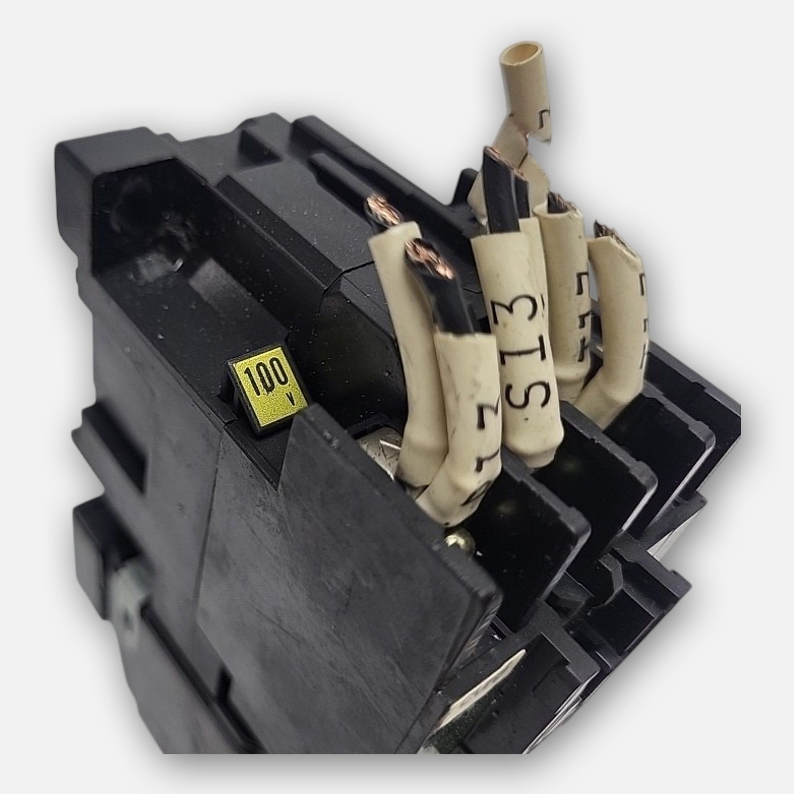 LOT OF 2 MITSUBISHI S-K11 CONTACTOR 20AMP 100V w/ TH-K12KPUL OVERLOAD 1-1.6A