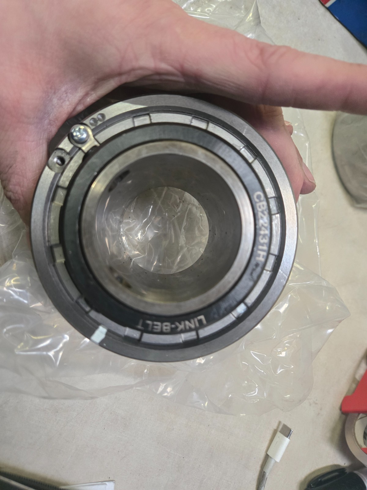 Linkbelt CB22431H Cartridge – Sph. Roller, 1-15/16 in Bore, 4-1/8 in OD, 2-7/16w