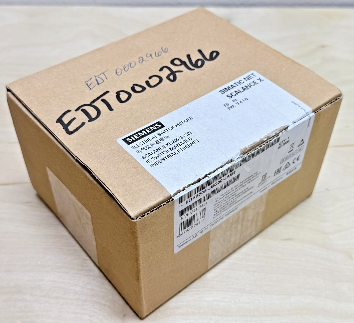 Siemens 6GK5205-3BD00-2AB2 Scalance XB205-3 Industrial Ethernet Switch