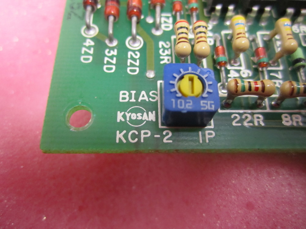 Kyosan KCP-2 Circuit Board ME-68169 Missing Terminal Screws