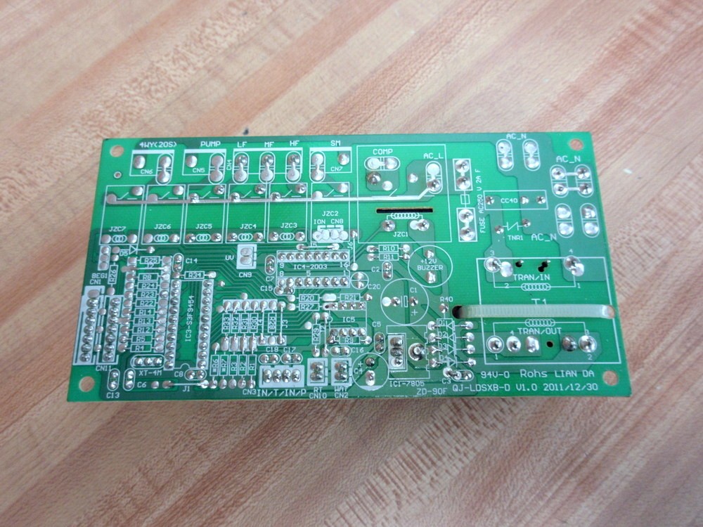 Lian Da QJ-LDSXB-D Control Board QJLDSXBD