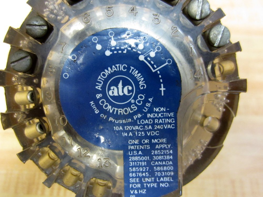 ATC 305E017A10PX Electromechanical Timer 0-60 Min