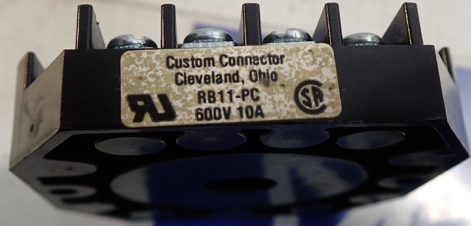 Custom Connector Relay Socket RB11-PC 600V 10A –