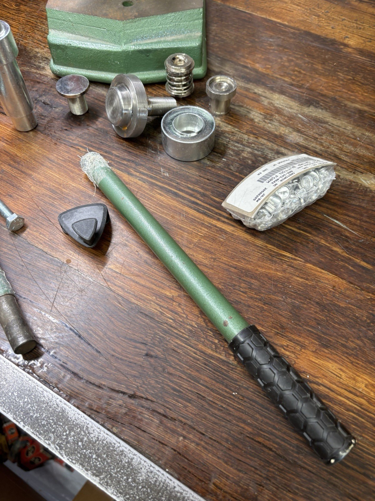 Rowley Company Button / Grommet Press with extras