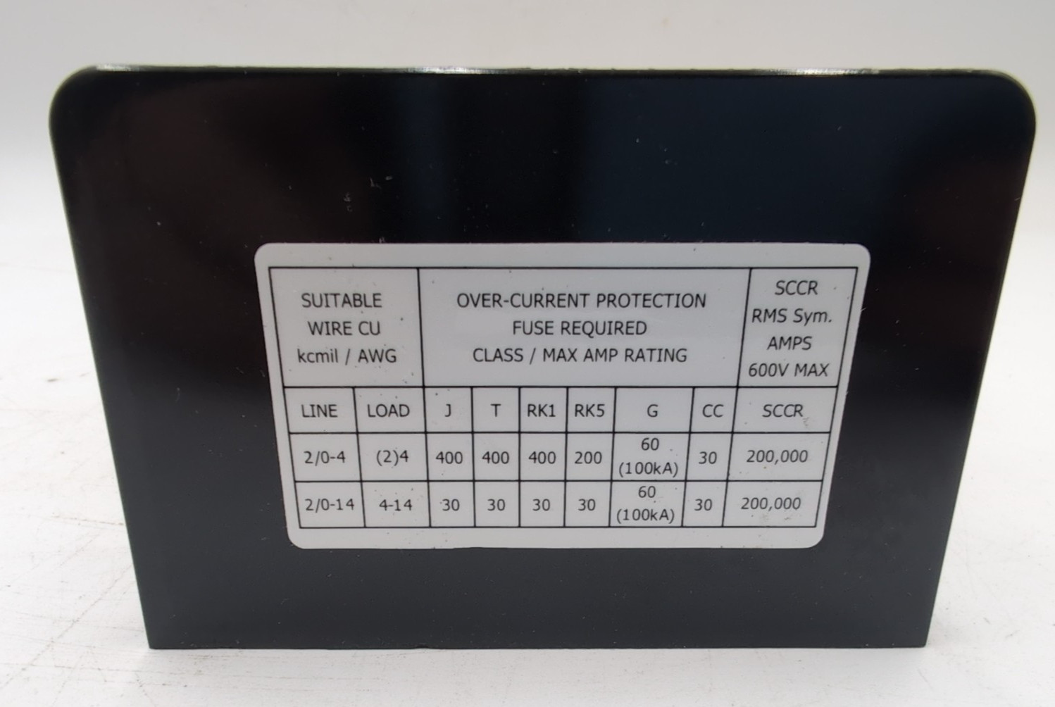 LittelFuse LFD35553 3 Pole Power Distribution Block Powr-Gard Series 350A 600V