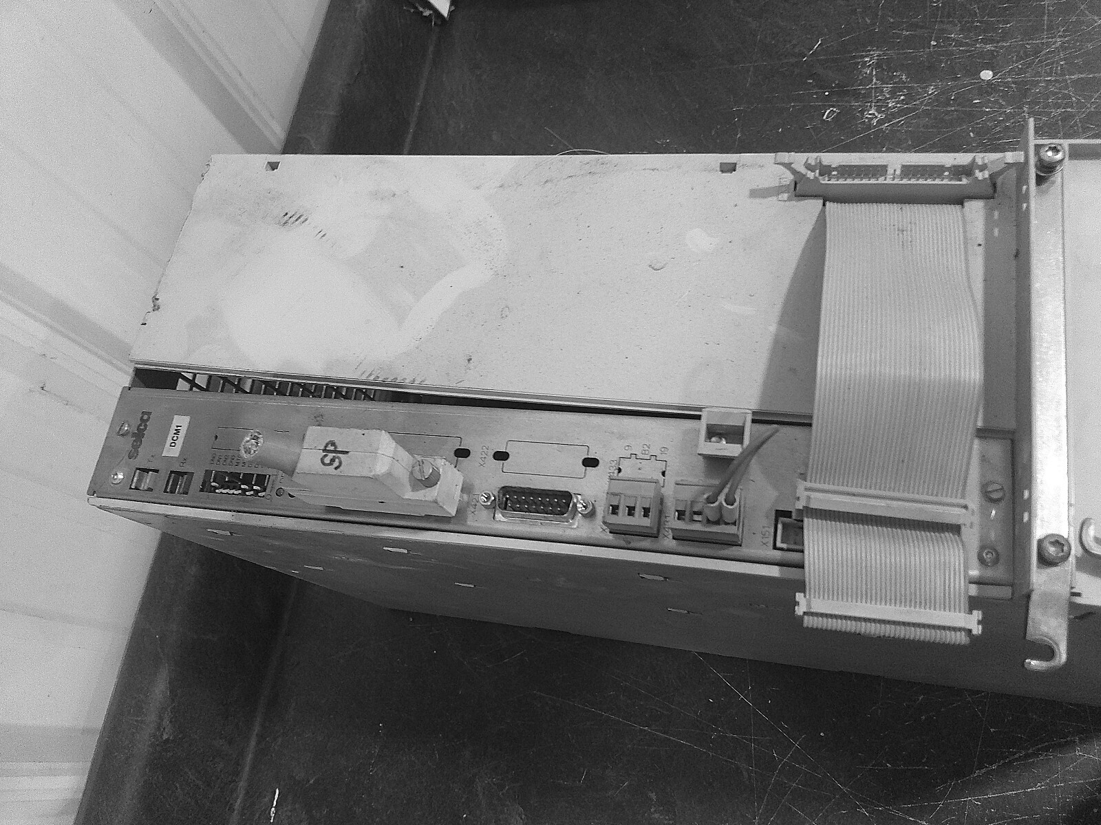 SIEMENS SIMODRIVE 108A LT-MODUL108A 1P 6SN1123-1AA00-0LA1 WITH DCM1 CARD