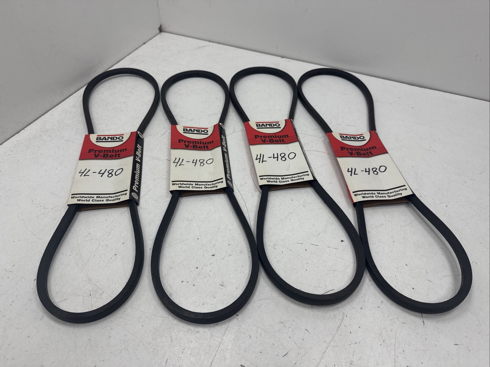 (Qty.4) Bando Duraflex GL 4L480 , 4L-480 , 4L 480 Standard V-belt