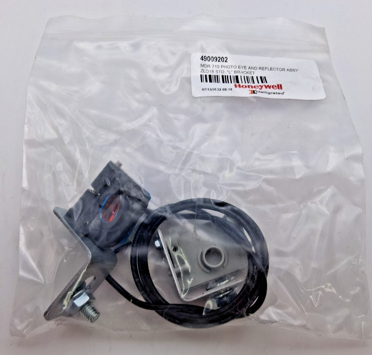 Honeywell MDR 710 Photo Eye(SICK ZLD18-1FZC18) & Reflector Assy