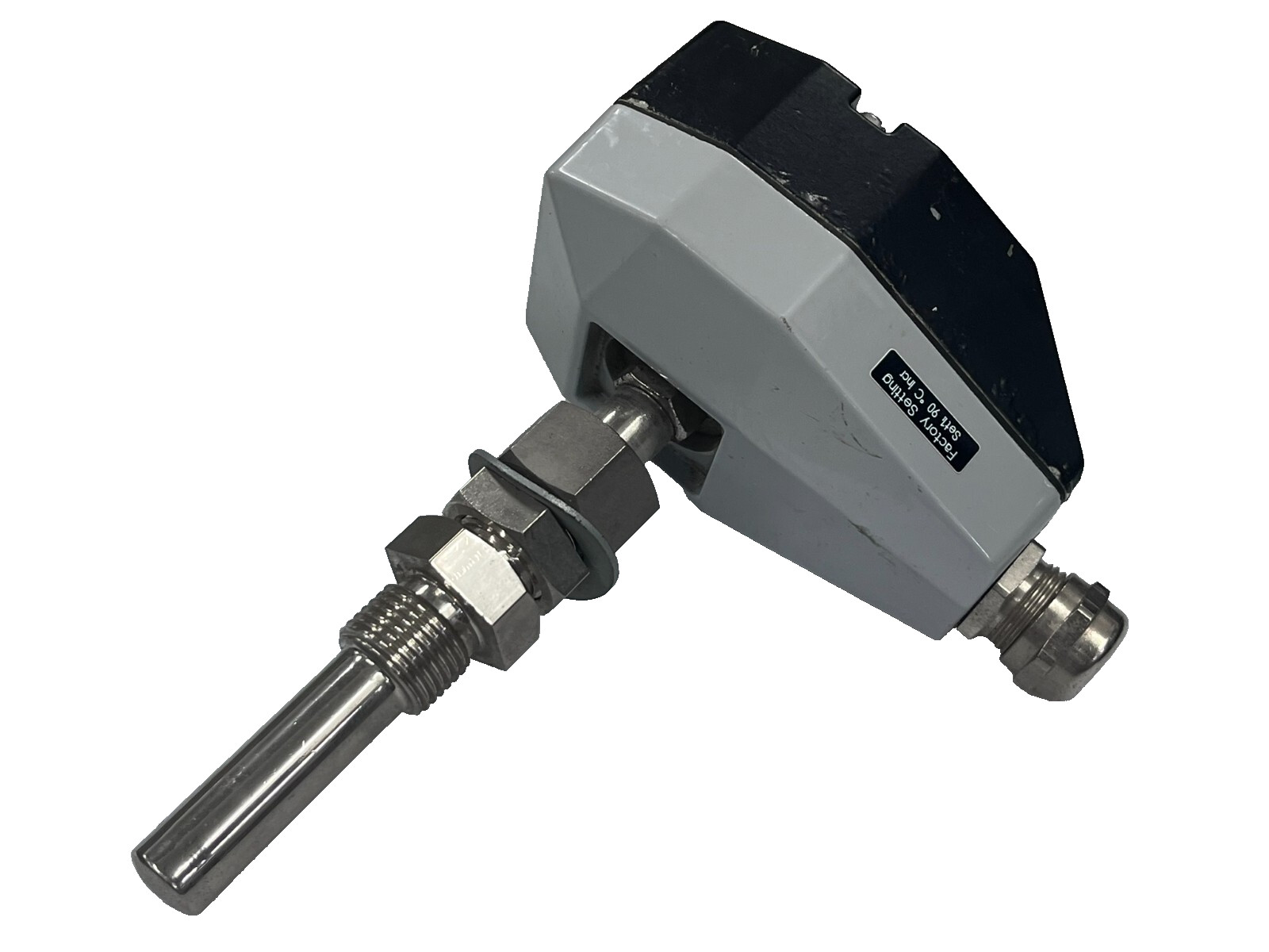 TRAFAG Navistat Type 471.2323 Temperature Switch Stem 50 mm G1/2 set @ 90°C GL