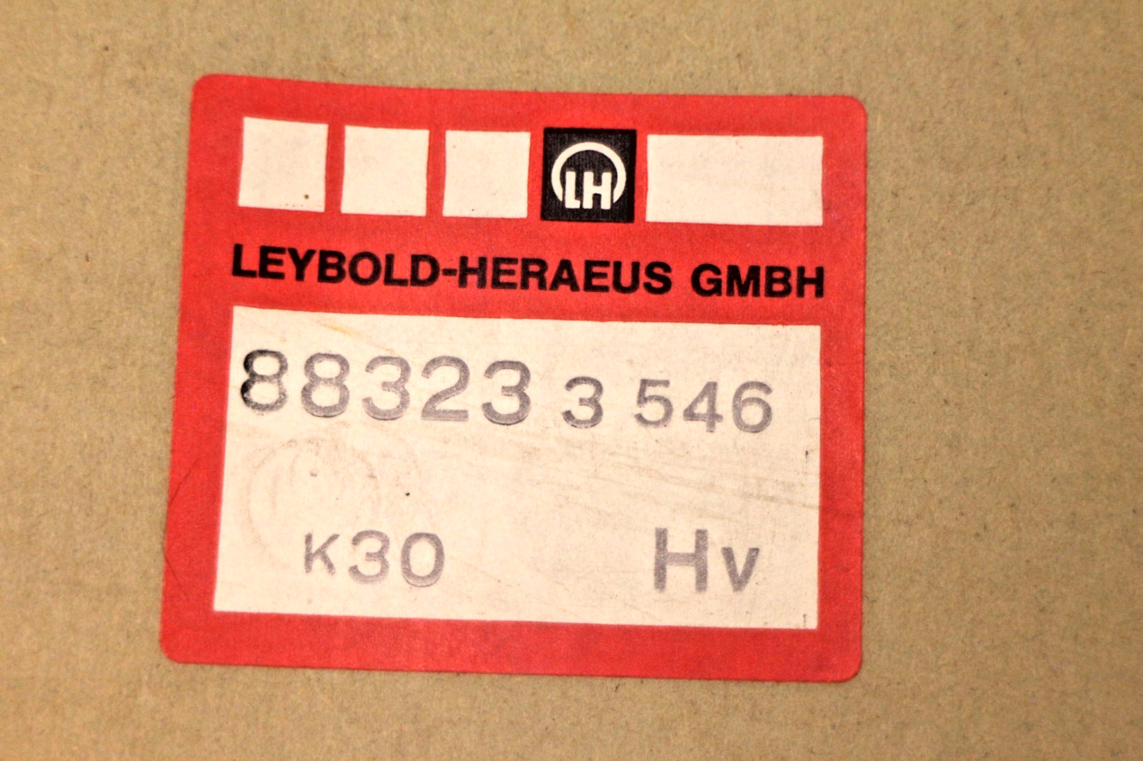 Leybold-Heraeus 88323 3 546 DN32 Aluminum K30 Centering Ring New Sealed