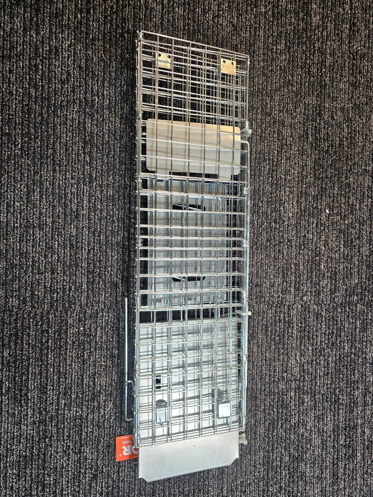 VEVOR LB-18 Live Animal Cage Trap, 24″ x 8″ x 8″ Humane Cat Trap Galvanized Iron