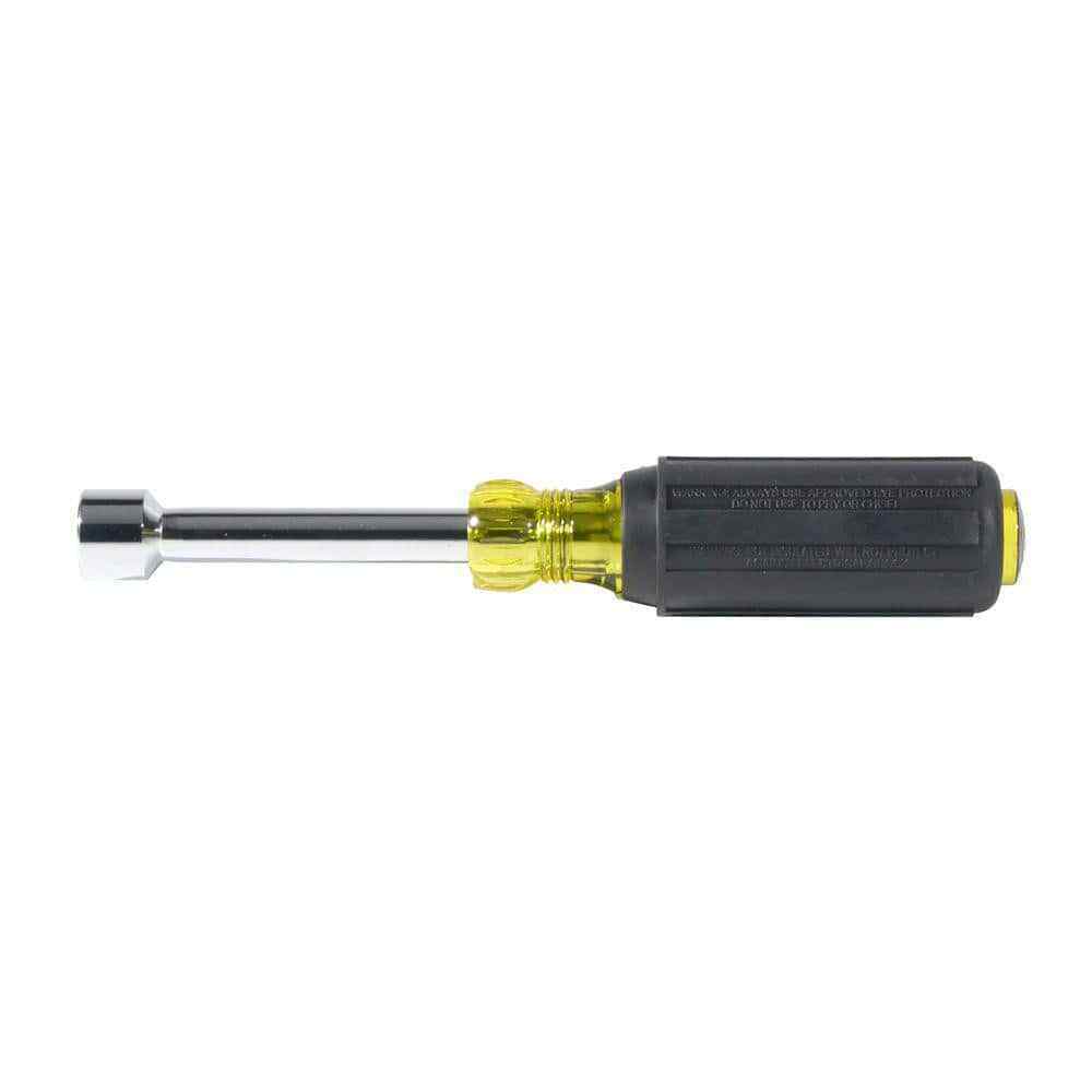 Klein Tools 630-1/2 Nut Driver: 1/2″ Drive, Hollow Shaft, Cushion Grip