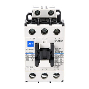 Fuji Electric SC-E05P-110VAC IEC Contactor – 25A – (3) N.O. Power Contacts – …