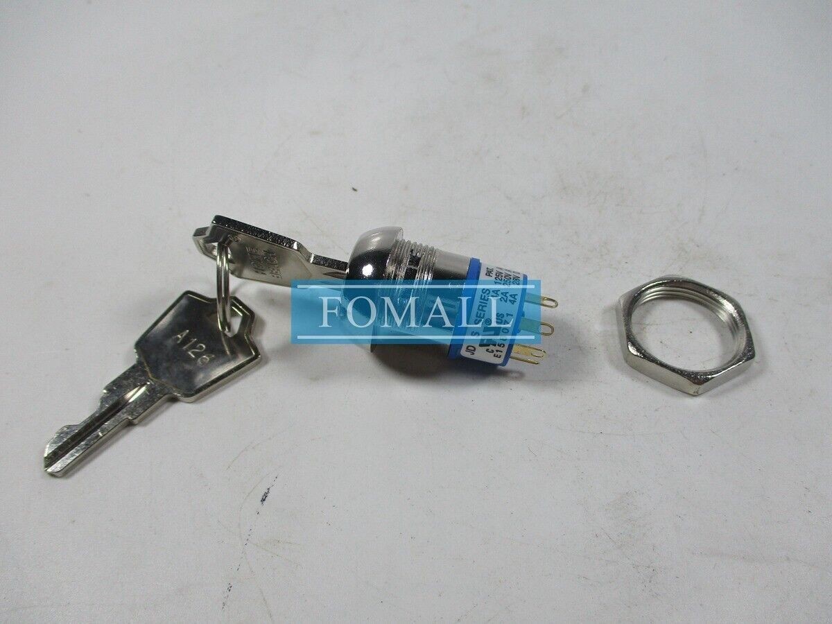 1Pcs New E158071 For JD S SERIES PAT Three-position 4 pins Key Switch