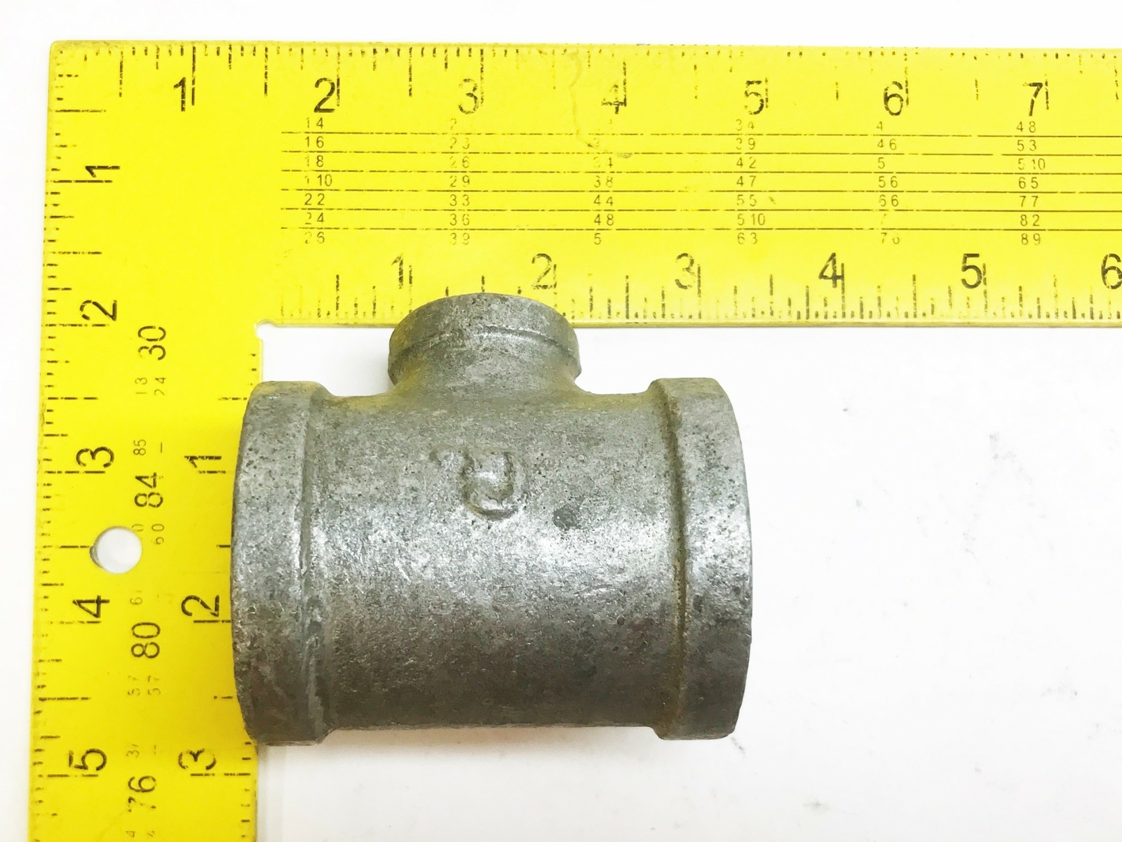 Unbranded 1″ Female x 1″ Female x 1/2″ Female Reducing Tee [Lot of 2] NOS