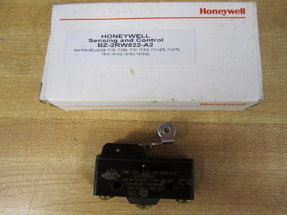 Micro Switch BZ-2RW822-A2 Honeywell Switch BZ2RW822A2 (Pack of 3)