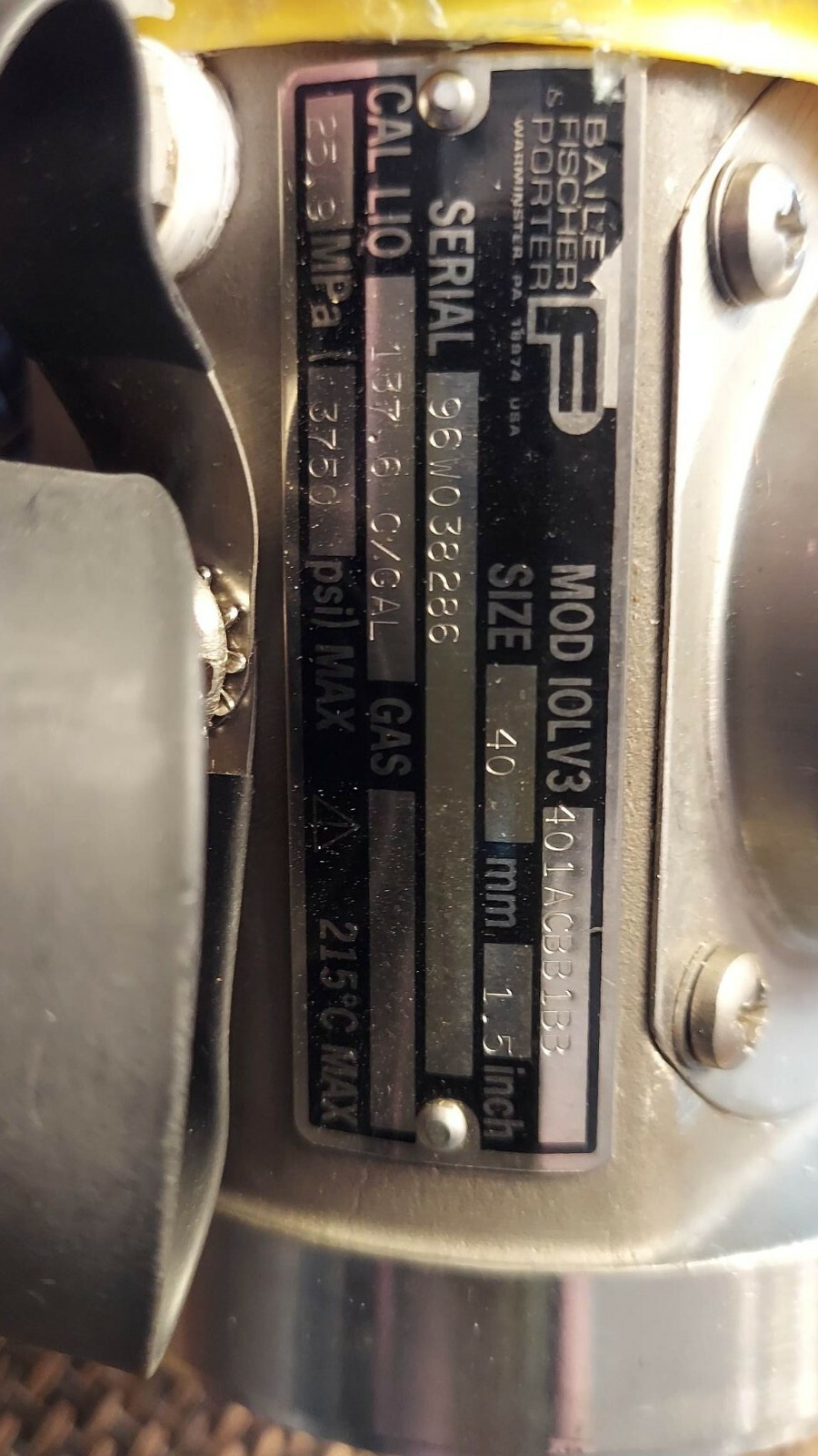 New Flowmeter Vortex Bailey Fischer Porter 10LV3401ACBB1BB IOLV3401ACBB1BB