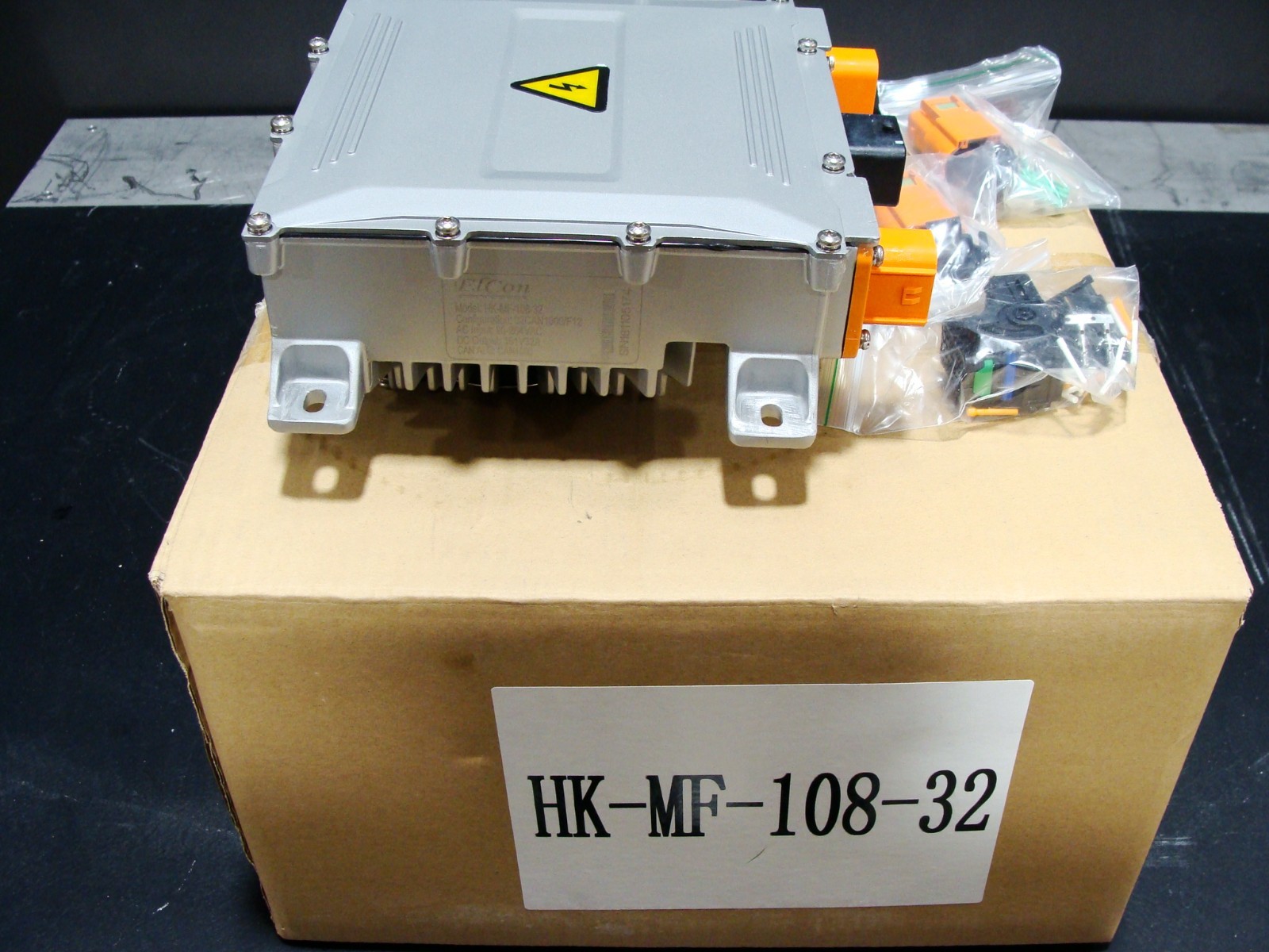 Elcon HK-MF-108-32 UHF 3.3kW On-Board Battery Charger EV OBC w/ CANbus 80-161VDC