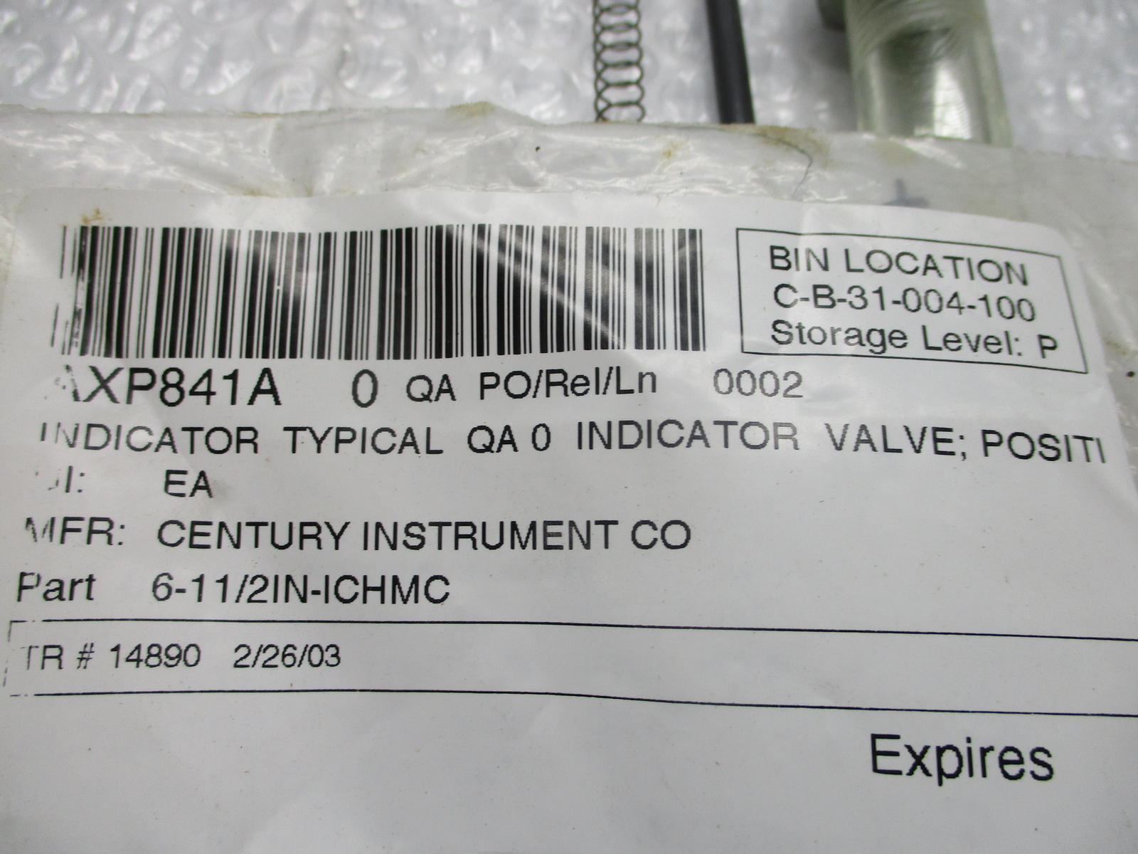 INDUSTRIAL SPARE AXP841A KIT NSMP