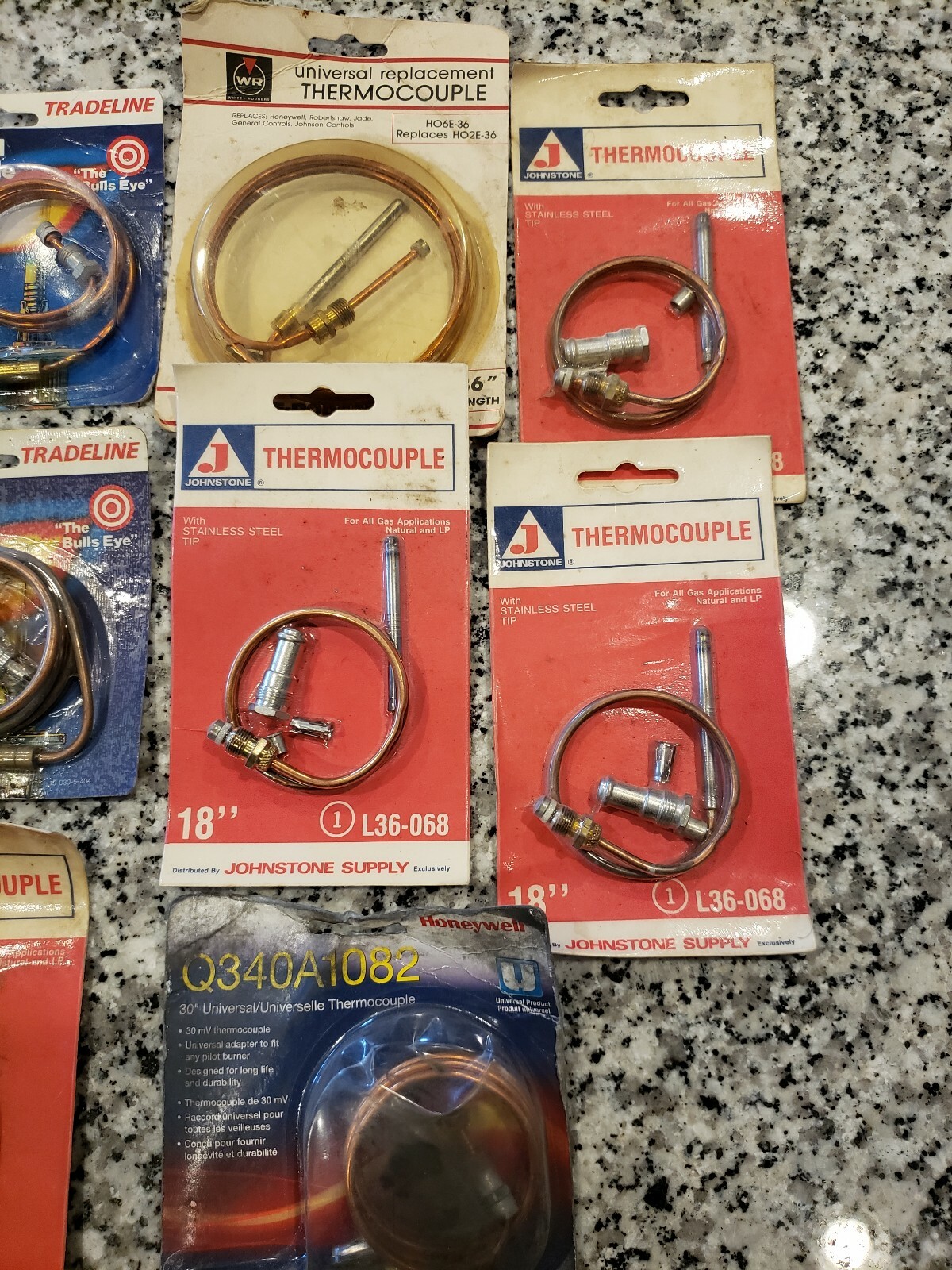 LOT QTY OF 13 NEW VARIOUS WR HONEYWELL JOHNSTONE 24 30 18 36″ LENGTHS – DEAL!