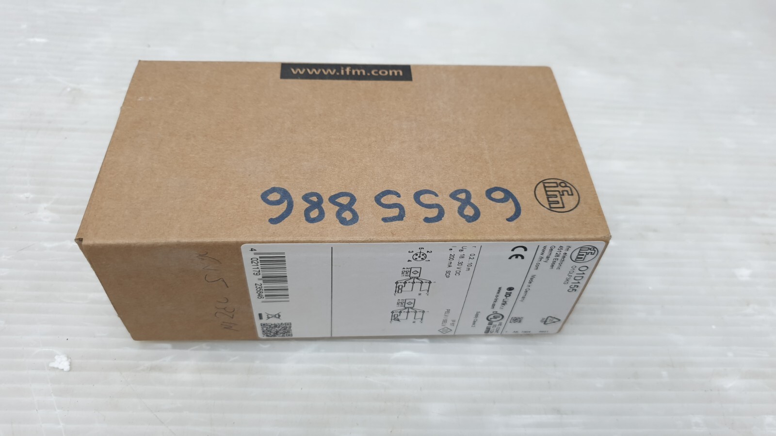 IFM electronic optical distance sensor O1DLF3KG/IO-LINK O1D155 / 01D155 new