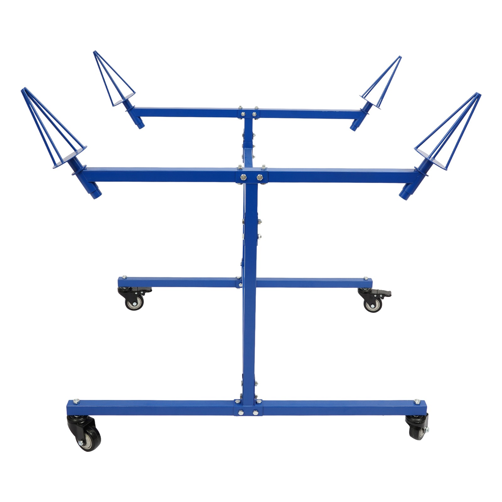 Wheel Paint Stand Rack Tilted Wheel Placement Rim Painting Rack For Auto Repair