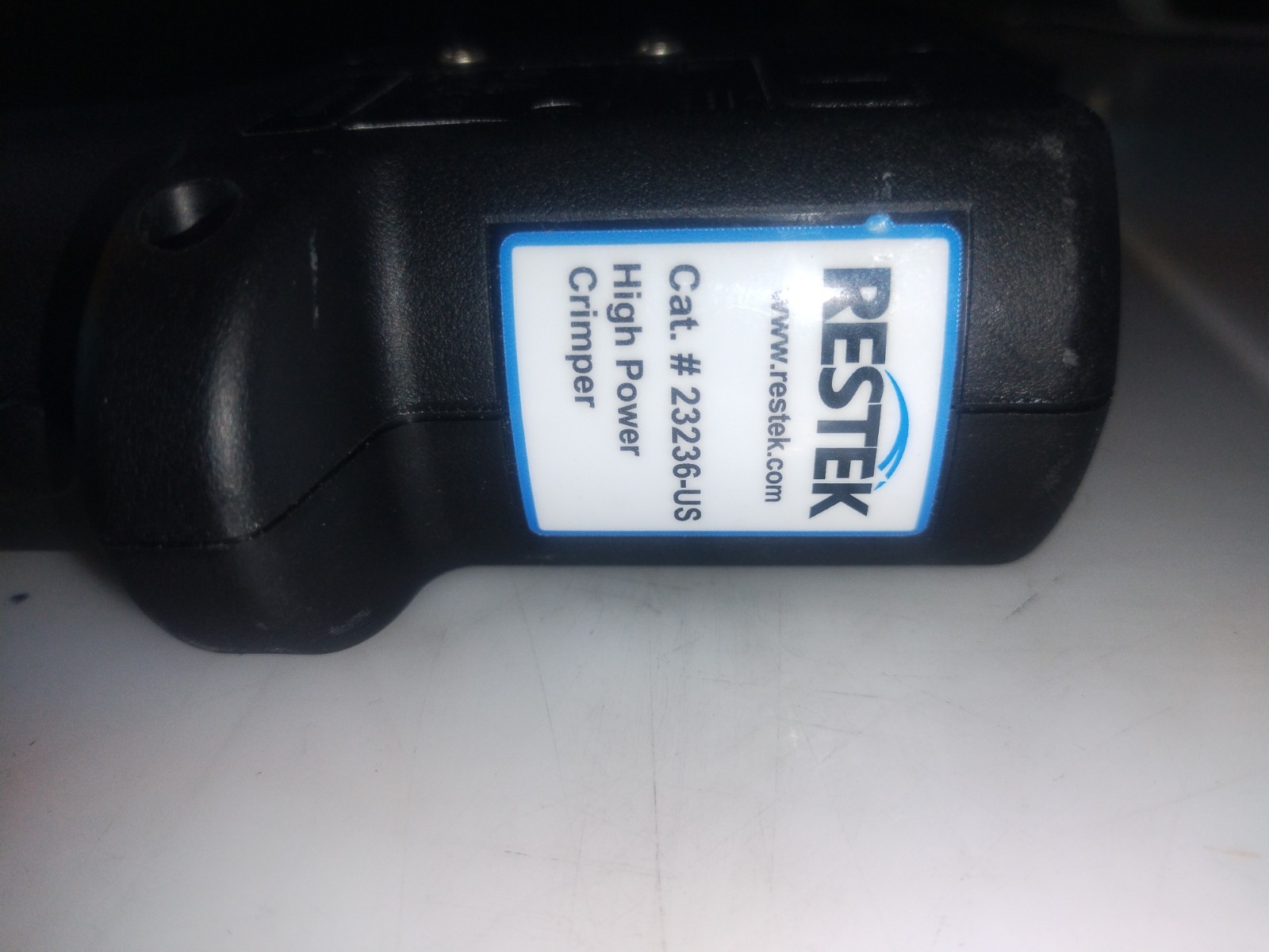 Restek 20mm Electronic Crimper Cat. #23236-US Lab Instrument