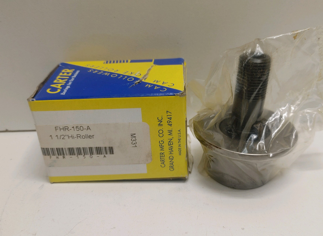 NEW OLD STOCK! CARTER 1-1/2″ FLANGED HIGH ROLLER FHR-150-A