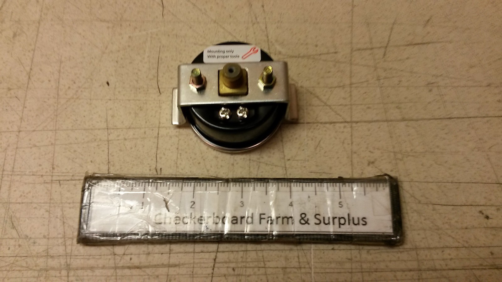 NOS Trerice Pressure Gauge Gage D67914 800B 2″ 0-160 psi 8720800 6685013039523