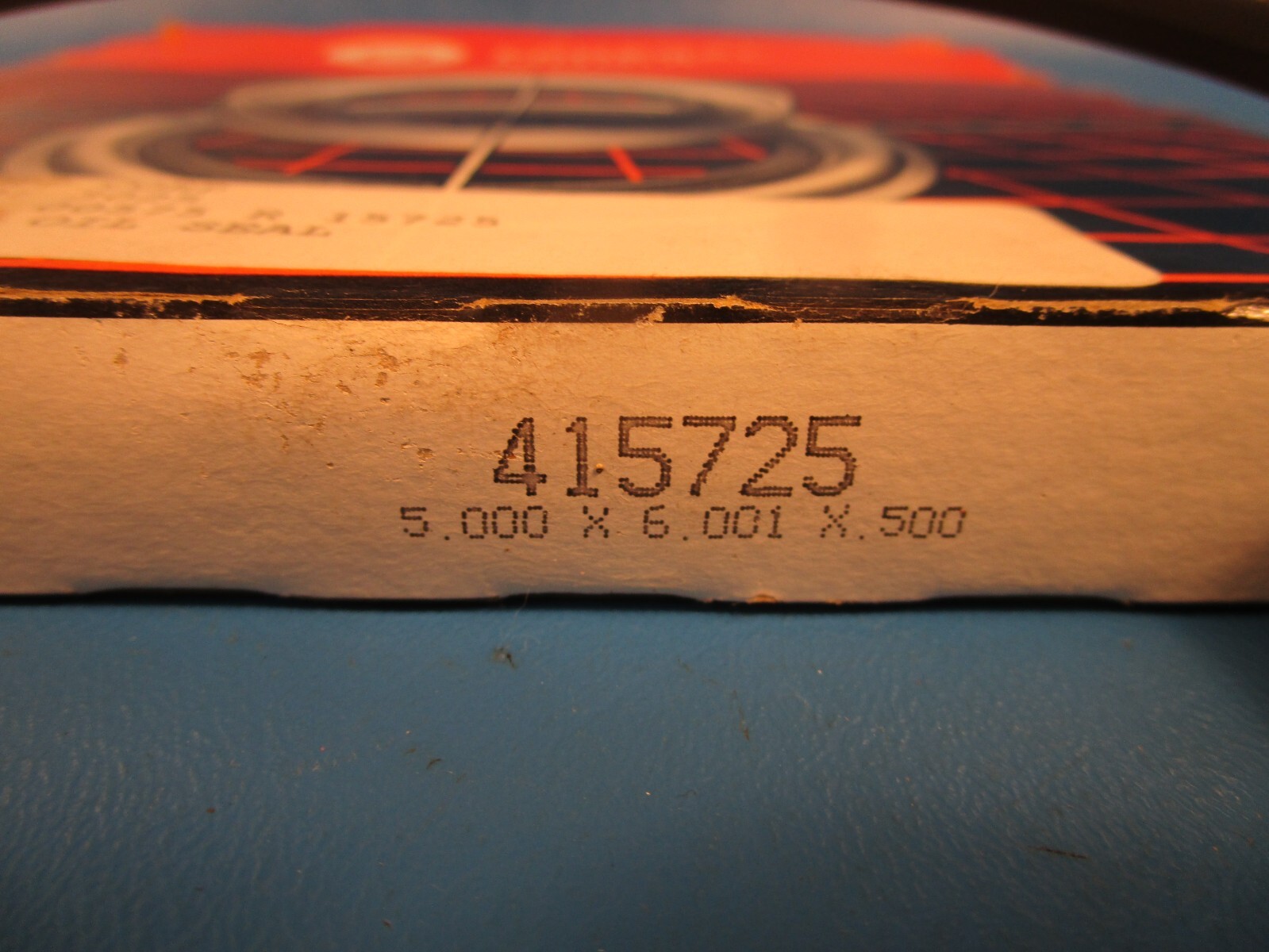 NATIONAL 415725, Nitrile Oil Seal, 5″ Shaft Dia., 6.007″ OD, 0.500″ Width