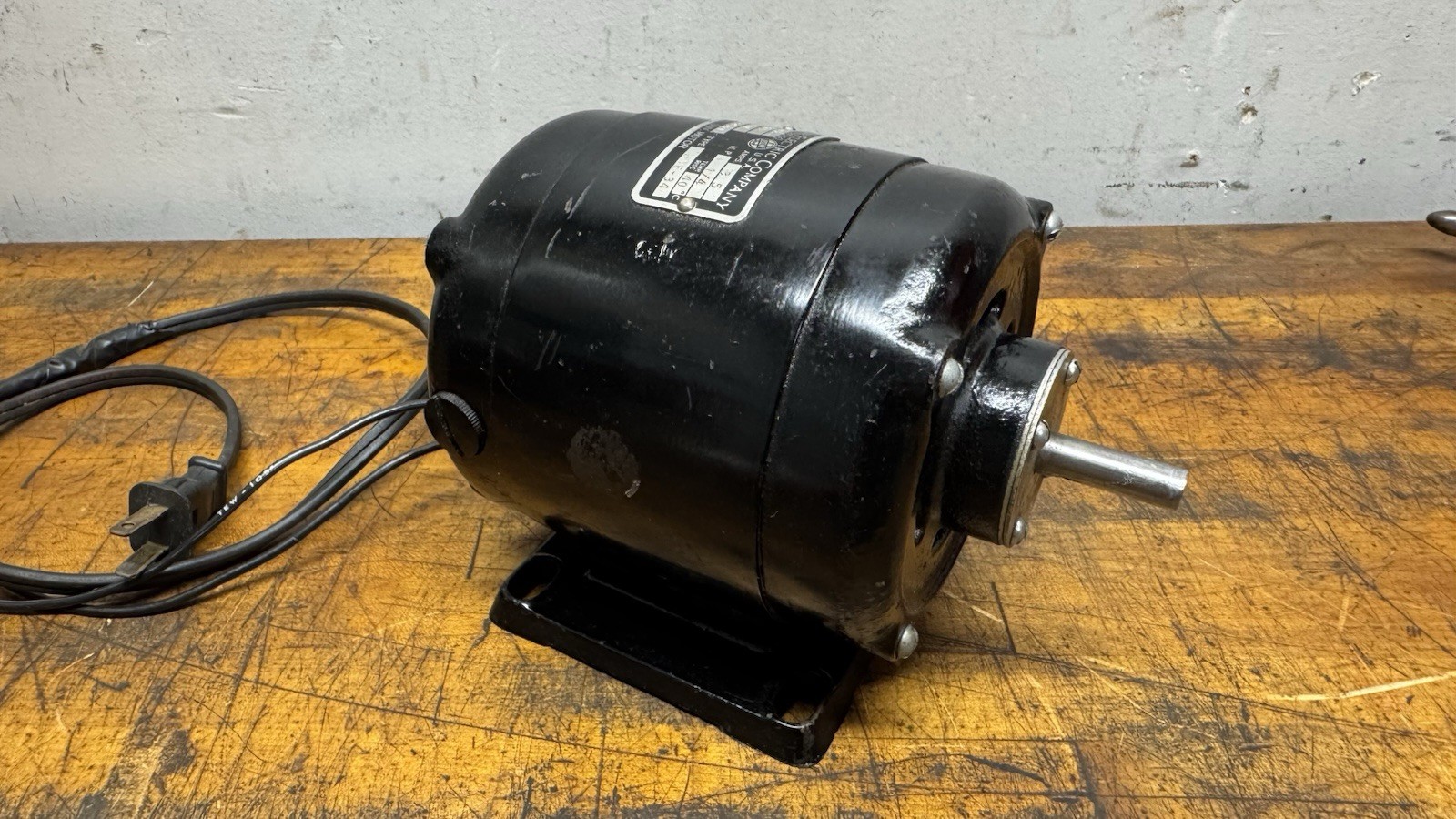 BODINE ELECTRIC Motor, INT 115V 1/4HP 5,000 RPM Made in USA