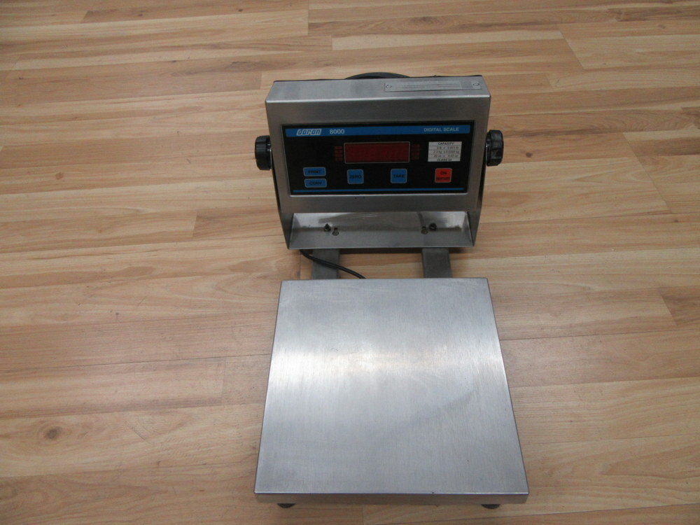 Doran Scales 8000M Stainless Steel Digital Scale DXL7005 Base