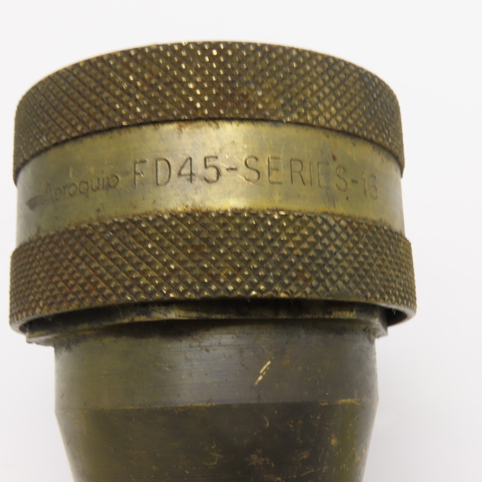 Aeroquip FD45-1088-16-16 1″ NPT Brass Quick Disconnect Hydraulic Coupling Socket