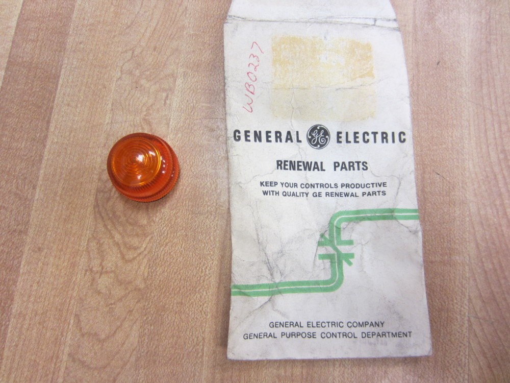 General Electric CR104PXL01M Amber Pilot Light Lens