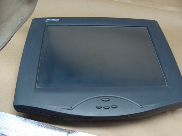 3M TOUCH SYSTEMS MICROTOUCH OPERATOR TOUCH PANEL MONITOR 41-81378-505 (SCRATCH)