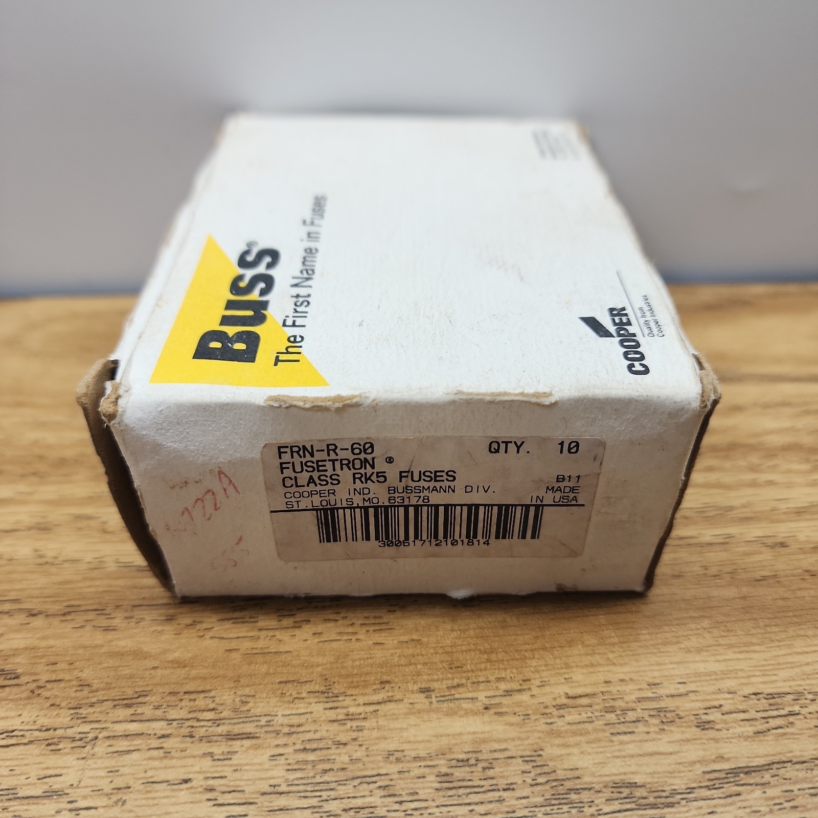 Fusetron FRN-R-60 Box of (10) 250V 60A