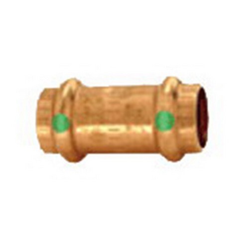 Viega 20728 ProPress Zero Lead Copper XL-C Roll Stop Coupling with 2-1/2-Inch P