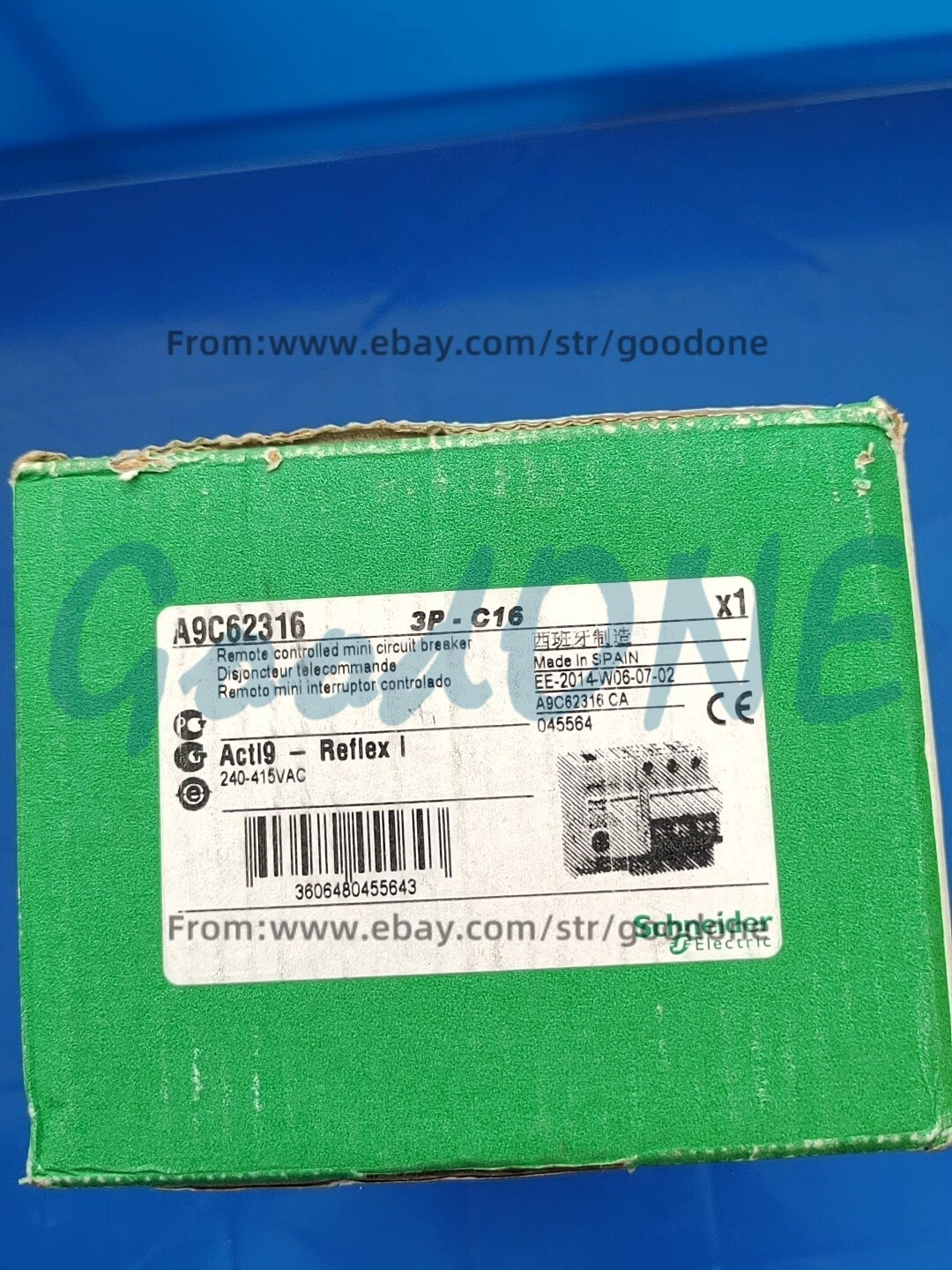 1PC NEW S A9C62316 3P-C16A IC60N 16A 3P Actl9-Reflex Integrated Control Circuit