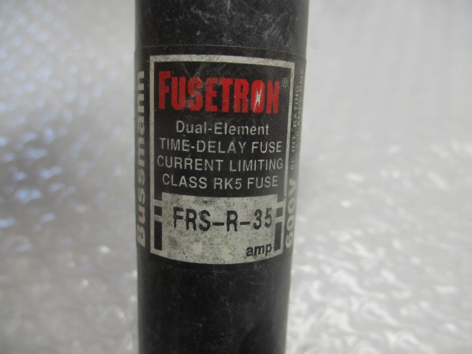 FUSETRON FRS-R-35 FUSE BLACK LOT OF 3 NSNP