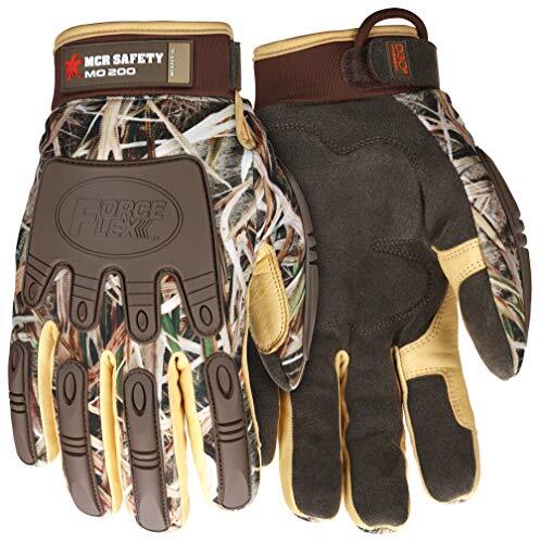 MCR Safety MO200M ForceFlex Multi-Task Glove Mossy Oak Shadow Grass Blades Thins