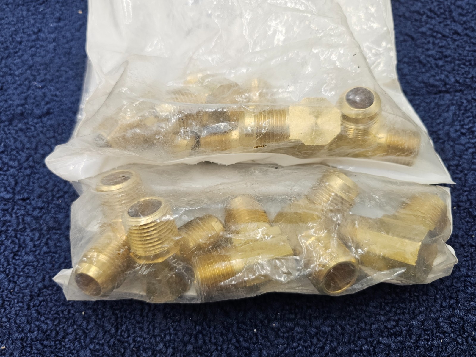 (QTY 10) BrassCraft 5/8″ O.D. Flare x 1/2″ MIP Brass Flare Reducing Male Elbow