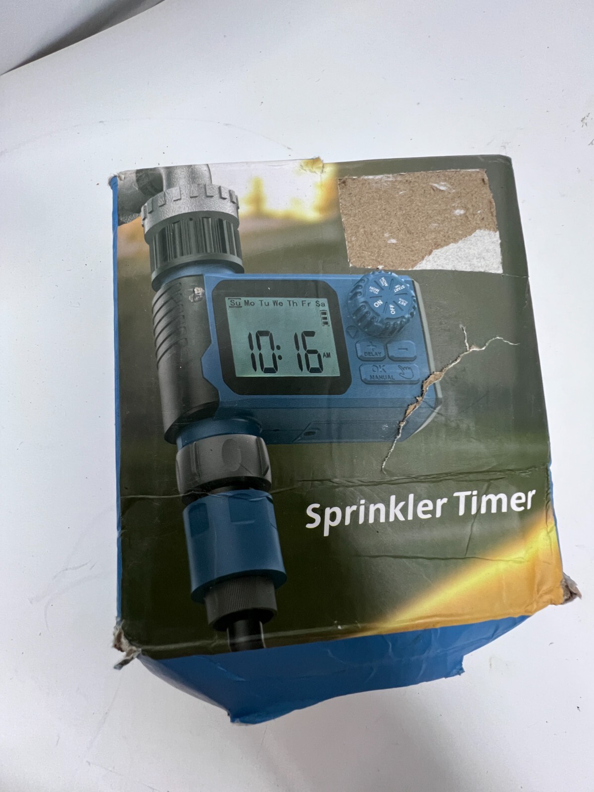 Sprinkler Timer IP54 35L/min 0.5 Bar – 8 Bar for Garden, Flower Bed, Greenhouse