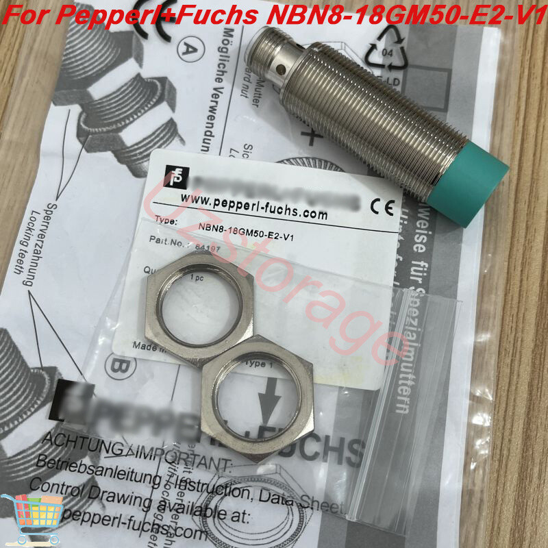 New Inductive Proximity Switch Sensor For Pepperl+Fuchs NBN8-18GM50-E2-V1 10-30V