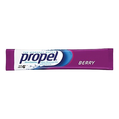 Gatorade 1087 Propel Instant Powder Packet 0.08 oz 16.9 to 20 oz Yield Berry