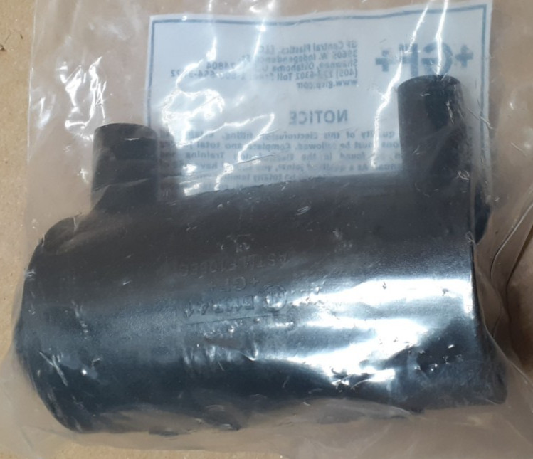 +GF+ 360029288 Cap, EF CAP,1.25,IPS,PE4710,BLK,KIT,OM,CEC