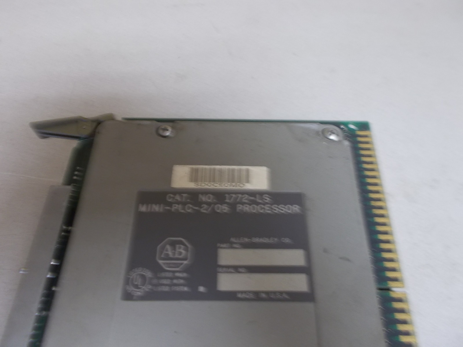 Allen Bradley 1772-LS Mini-PLC2/05 Processor Module Ser A Firmware Rev. H