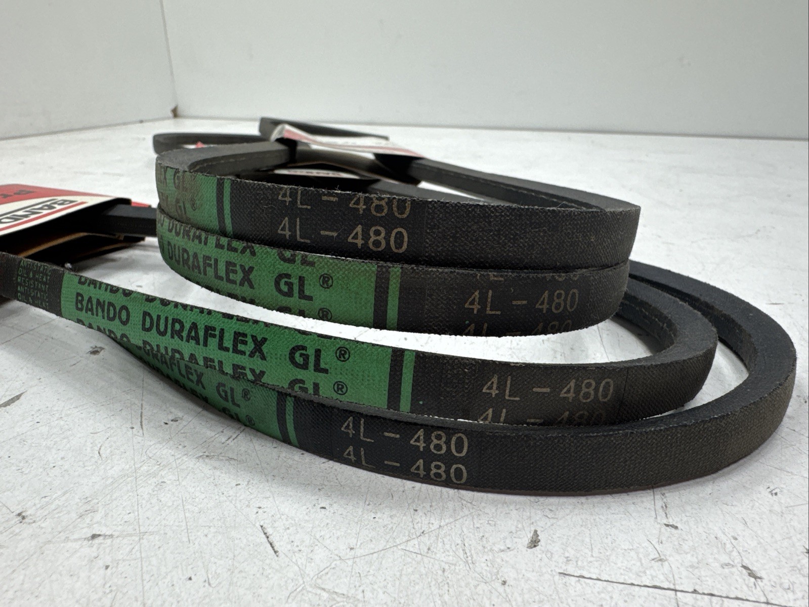 (Qty.4) Bando Duraflex GL 4L480 , 4L-480 , 4L 480 Standard V-belt